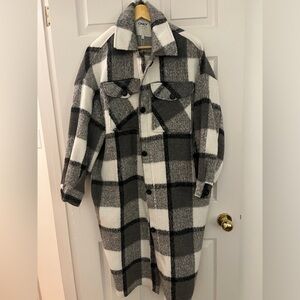 ONLY plaid shacket